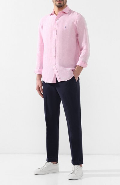 Льняная рубашка POLO RALPH LAUREN, арт. 710740806, фото 2