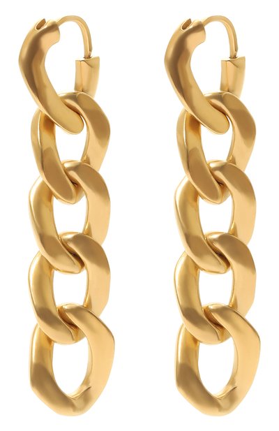 Серьги MAISON MARGIELA золотого цвета по цене 63800 руб., арт. SM3VG0025 S12960/G0LD, фото 3 Серьги MAISON MARGIELA, арт. SM3VG0025 S12960/G0LD, фото 3