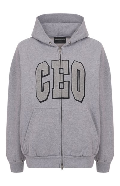 Женский хлопковая толстовка BALENCIAGA, арт. 833399/TSVP2