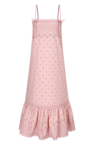 Женское хлопковое платье VALENTINO, арт. 8B3VAJM0/A3Q