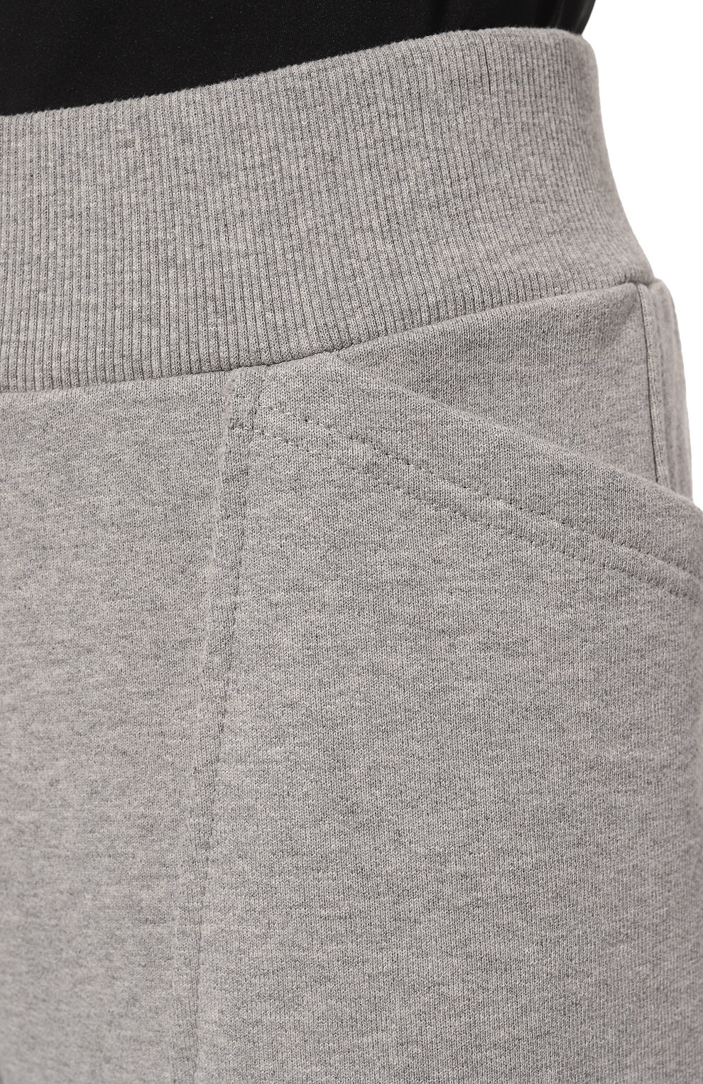 Хлопковые брюки WHO_AM серого цвета по цене 15900 руб., арт. FP1-P231-GRY, фото 5 Хлопковые брюки WHO_AM, арт. FP1-P231-GRY, фото 5