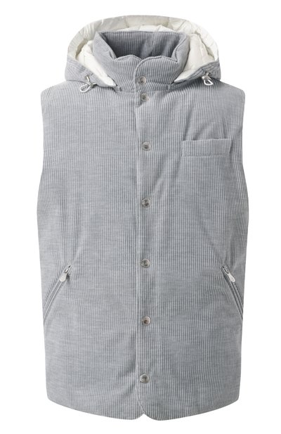 Мужской вельветовый жилет BRUNELLO CUCINELLI, арт. MY4761775