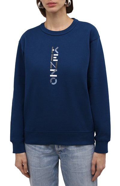 Хлопковый свитшот KENZO, арт. FB62SW8814M0, фото 3