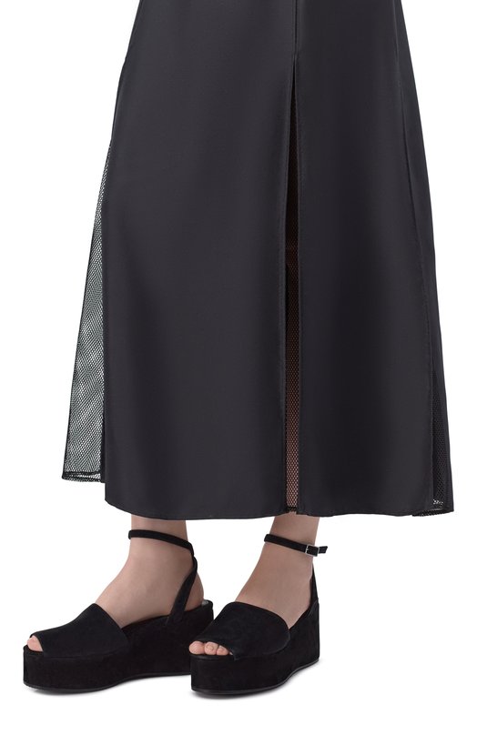 Замшевые босоножки Fonda 12 STOREEZ 139876 Чёрный  139876 Фото 2