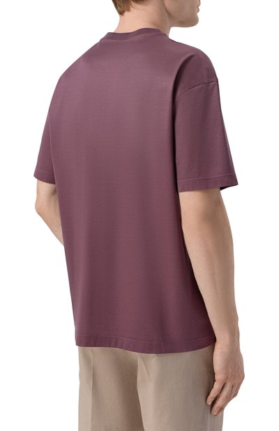 Хлопковая футболка ZILLI, арт. TSR03RM0100VZBPL0_001, фото 4