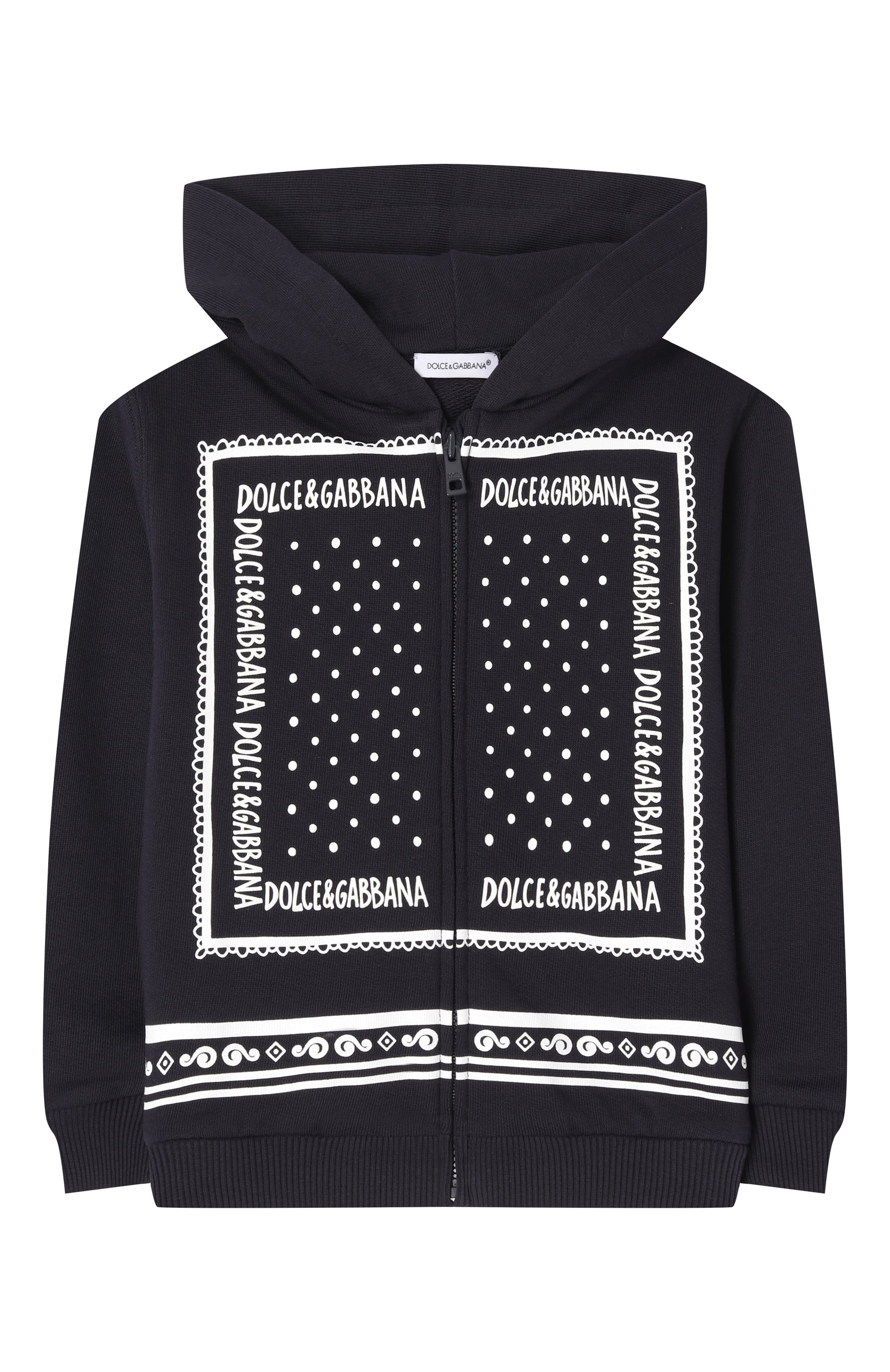 Хлопковая толстовка DOLCE & GABBANA, арт. L1JWIT/G70LL, фото 1