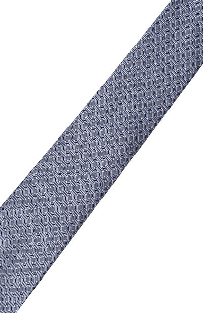 Шелковый галстук LANVIN голубого цвета по цене 15400 руб., арт. 3100/TIE, фото 4 Шелковый галстук LANVIN, арт. 3100/TIE, фото 4