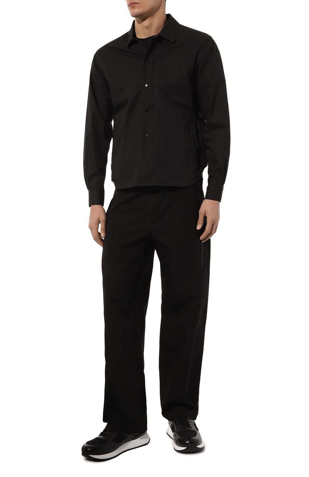 Хлопковые брюки C.P. COMPANY, арт. 16CLPA030A006450A, фото 2