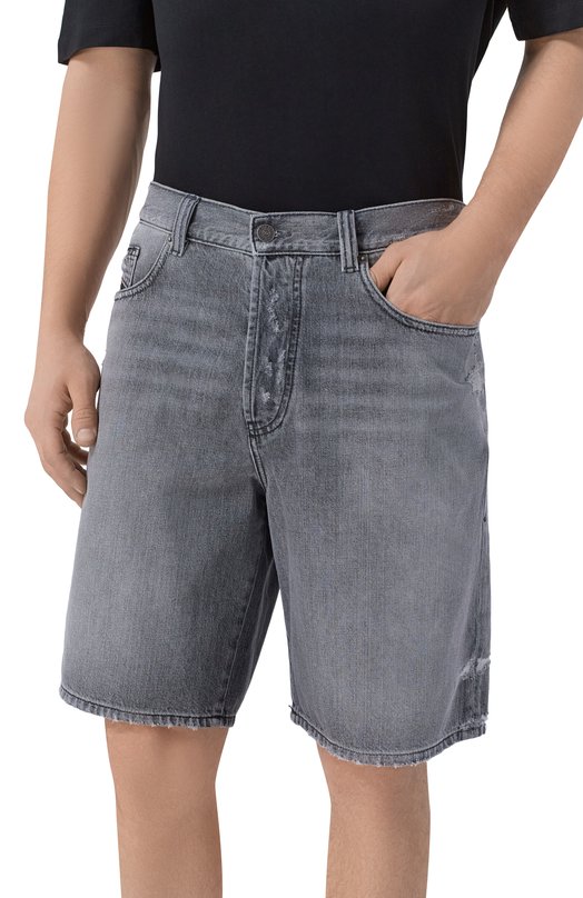 Джинсовые шорты Diesel A06430/09P08 Серый  A06430/09P08 Фото 3