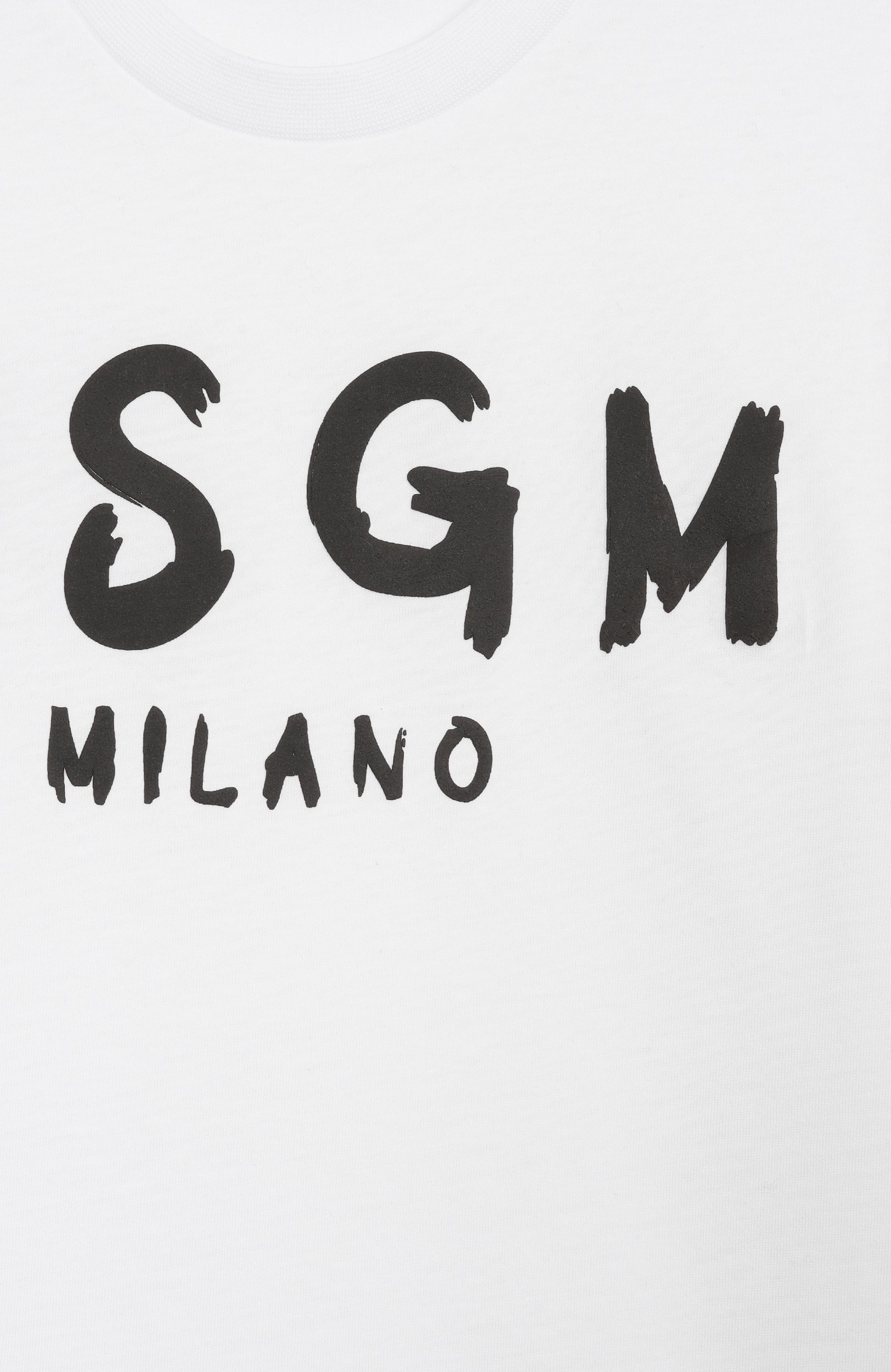 Хлопковая футболка MSGM KIDS, арт. F6MSJUTH010, фото 3