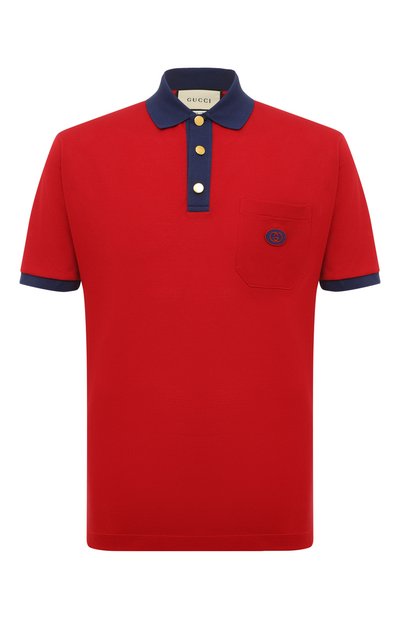 Хлопковое поло GUCCI, арт. 625323 XJCNZ, фото 1