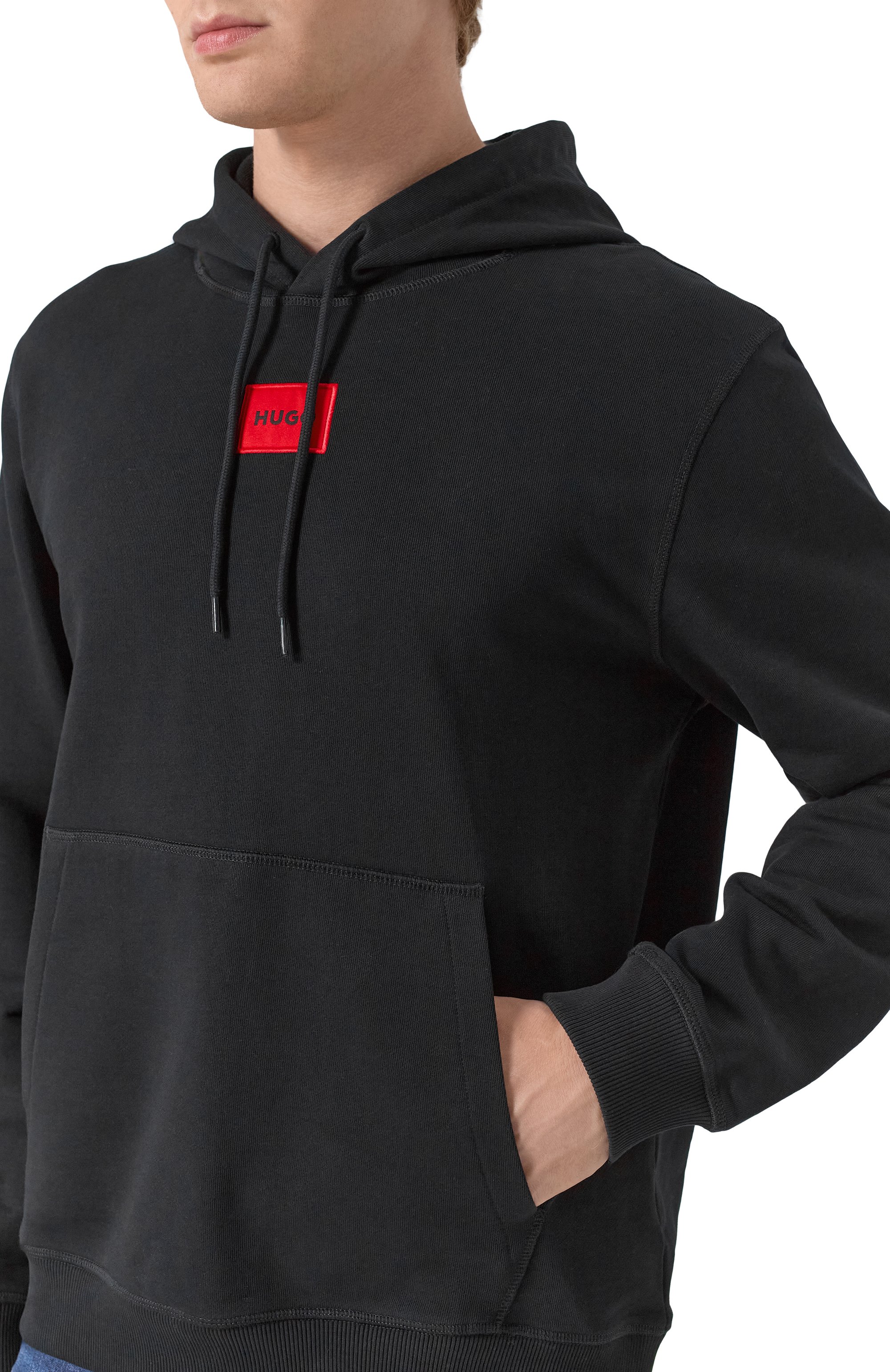 Хлопковое худи HUGO, арт. 50458700, фото 5