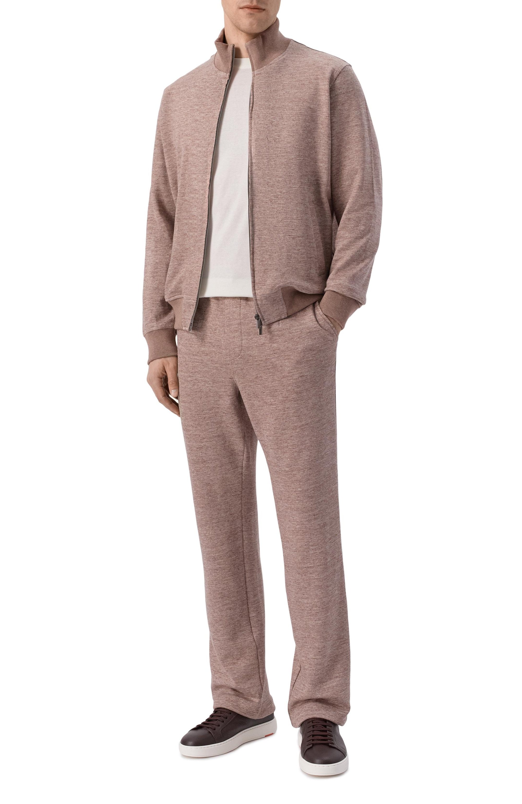 Толстовка изо льна и хлопка ANDREA CAMPAGNA, арт. 20M466.ZQ00.CAMP._001, фото 2