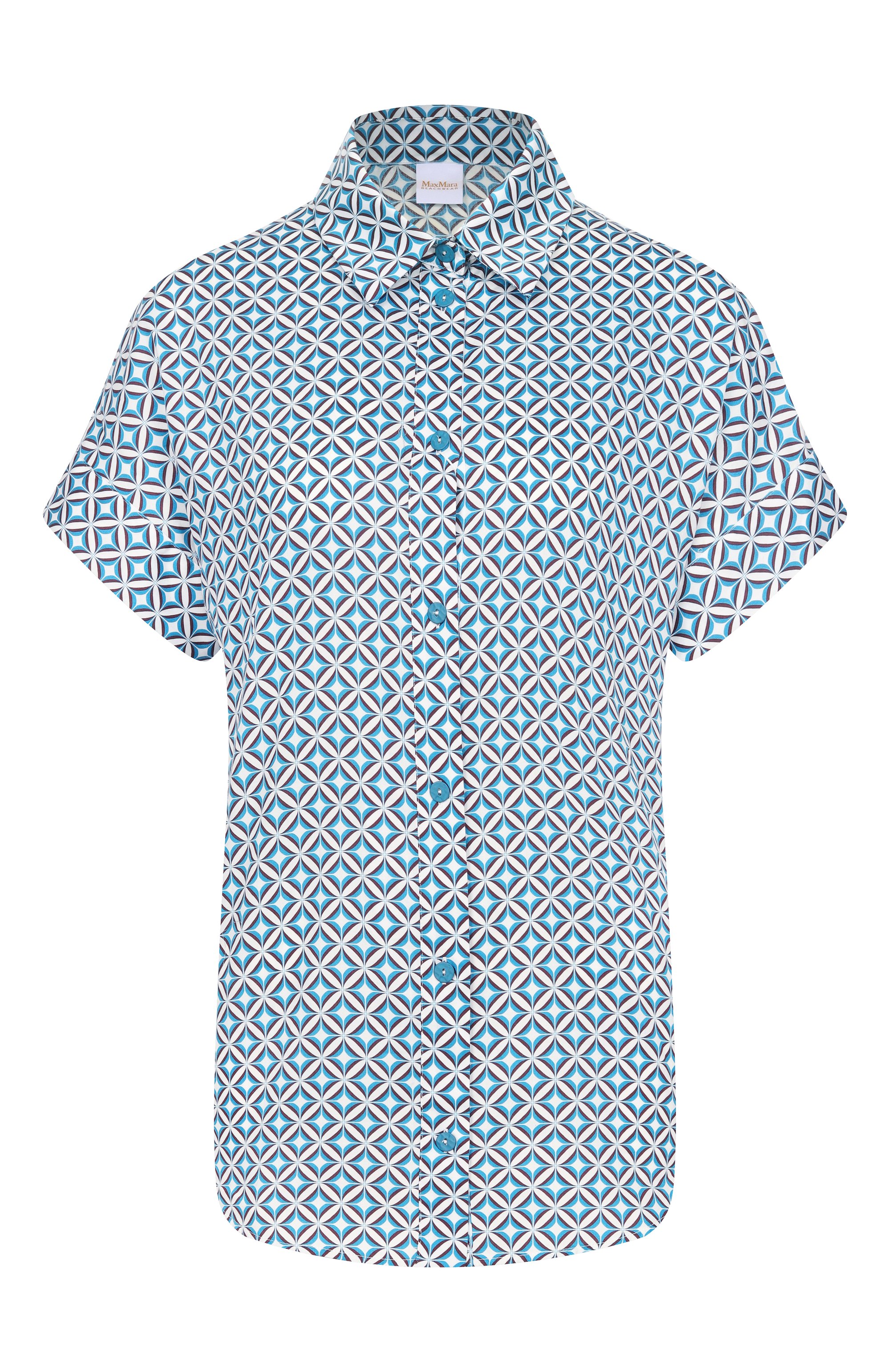 Хлопковая рубашка MAX MARA, арт. BCHCREA 261611101, фото 1