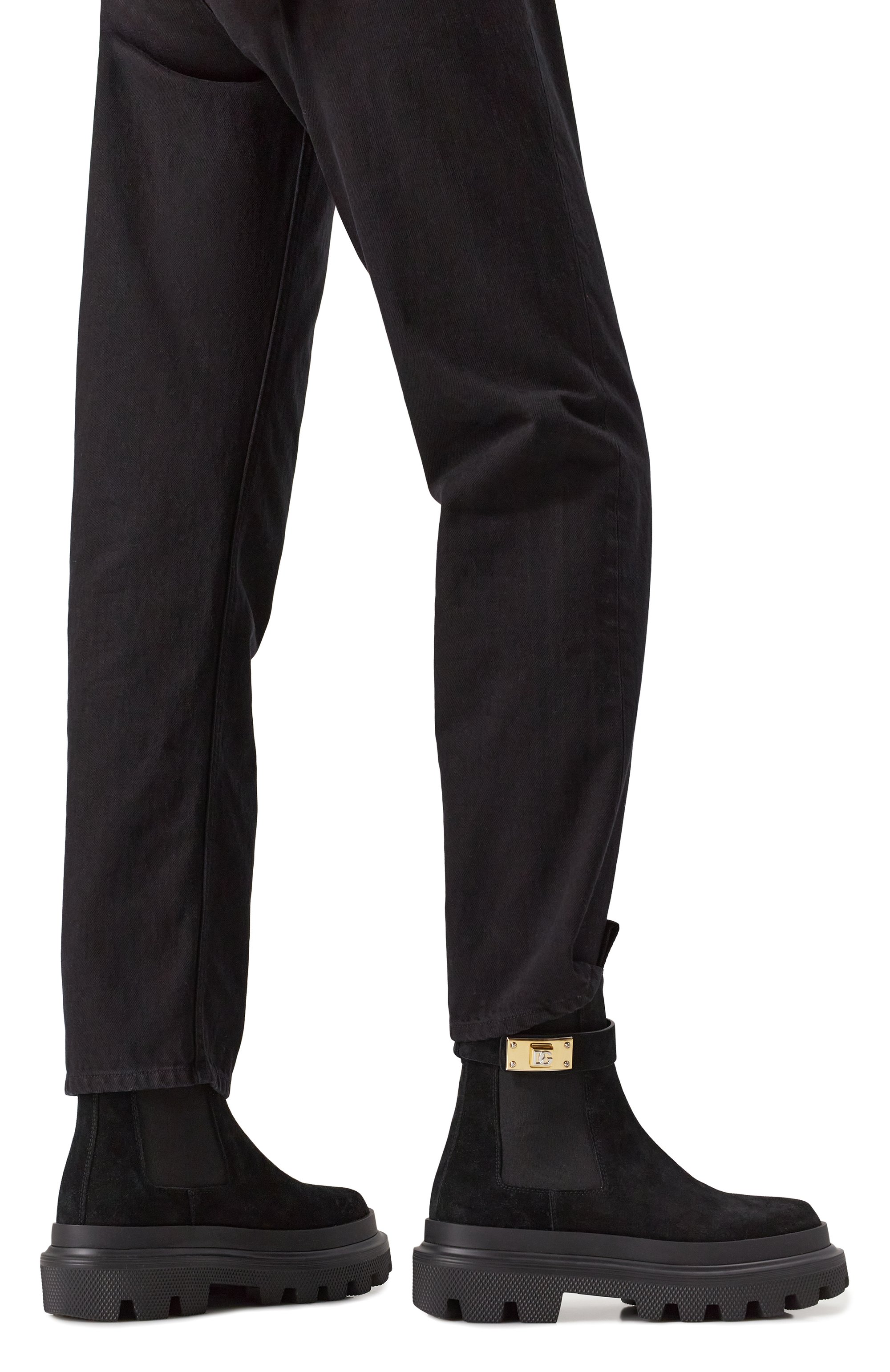 Замшевые челси trek DOLCE & GABBANA, арт. CT1002/A3G54, фото 3