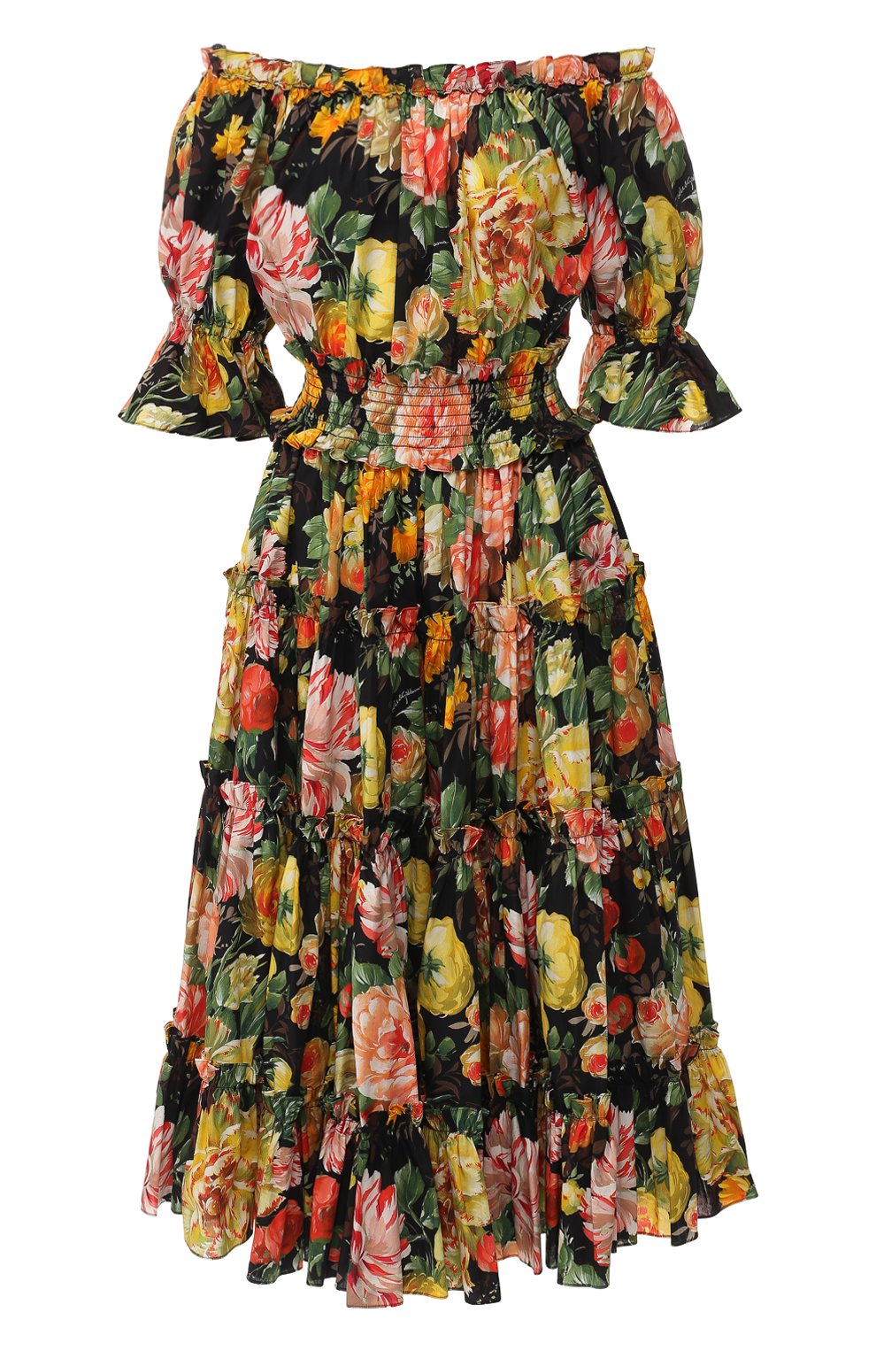 Хлопковое платье DOLCE & GABBANA, арт. F6D3TT/HS5CW, фото 1