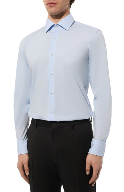 Хлопковая сорочка BOSS, арт. 50469345, фото 4