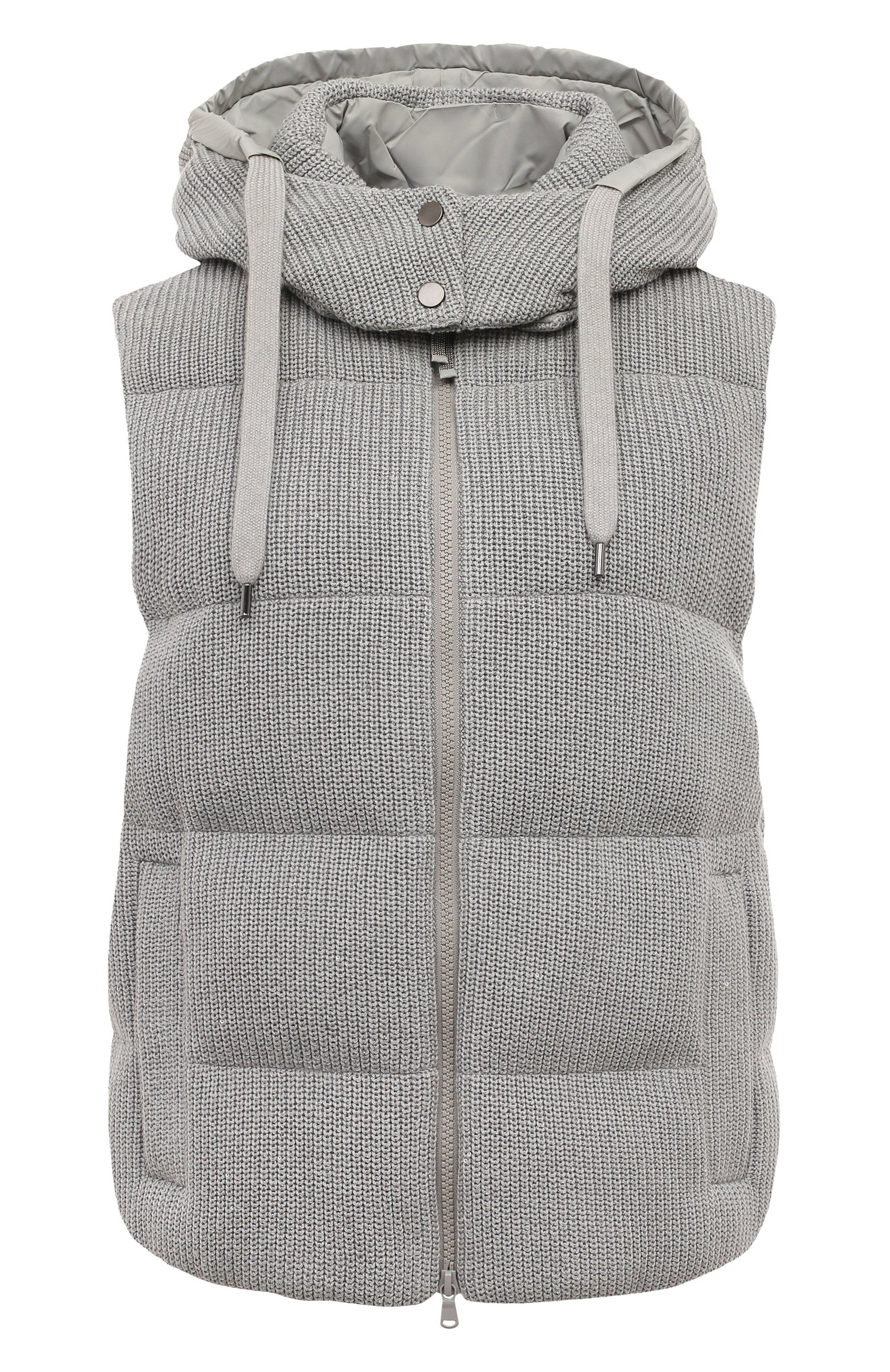 Пуховый жилет BRUNELLO CUCINELLI, арт. M0DVT2142, фо�то 1