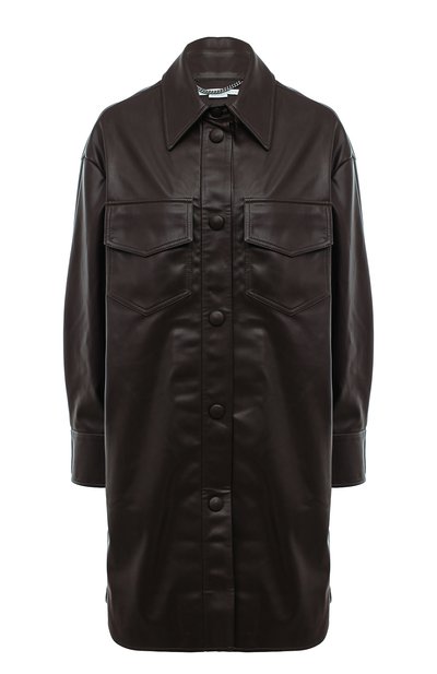 Женское пальто из экокожи STELLA MCCARTNEY, арт. 660094/3BU393