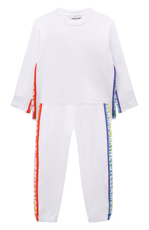 

Комплект из свитшота и брюк Stella McCartney, Белый