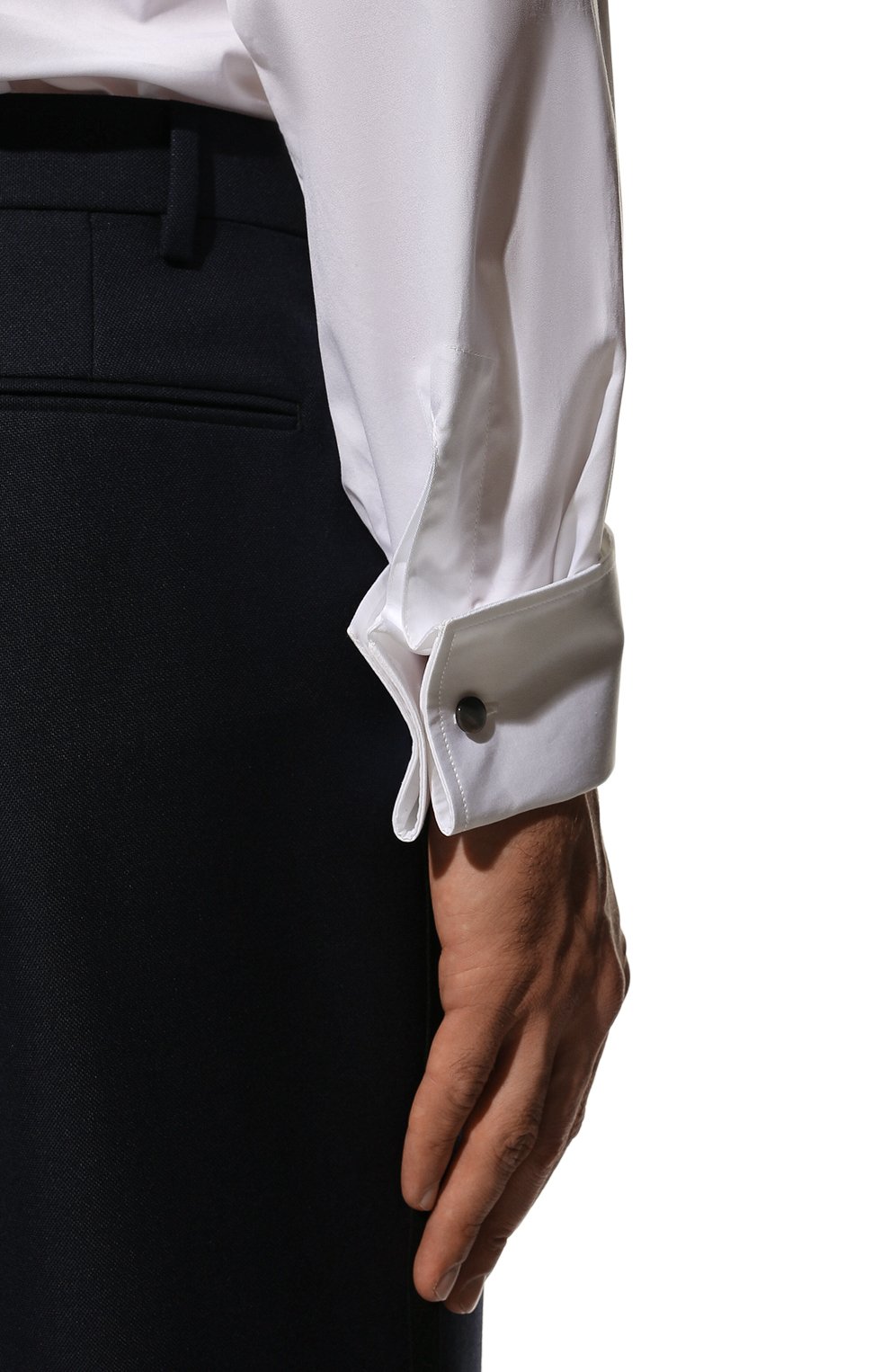 Хлопковая сорочка BRUNELLO CUCINELLI, арт. ME624S1886, фото 6