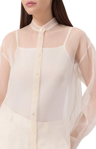 Шелковая блузка NOBLE&BRULEE, арт. NB10/08032024/528, фото 5