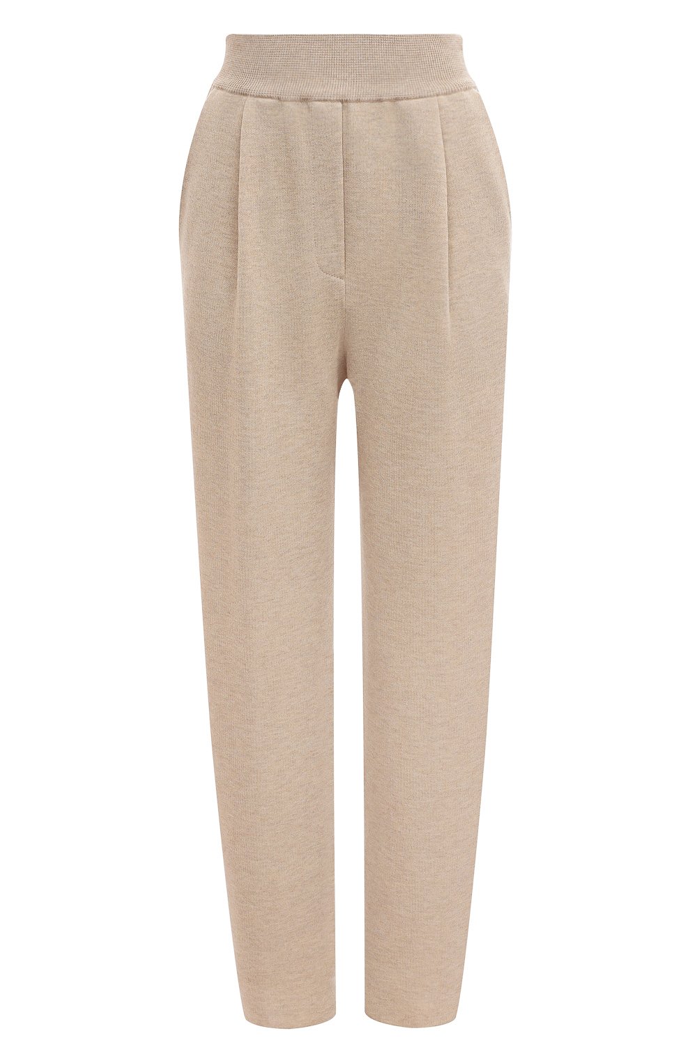 Брюки из вискозы FREEAGE бежевого цвета по цене 32500 руб., арт. S24.PT049.7000.102, фото 1 Брюки из вискозы FREEAGE, арт. S24.PT049.7000.102, фото 1