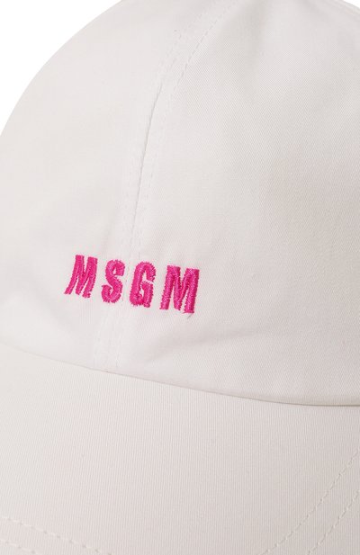 Хлопковая бейсболка MSGM, арт. 3441MDL02 237259, фото 4
