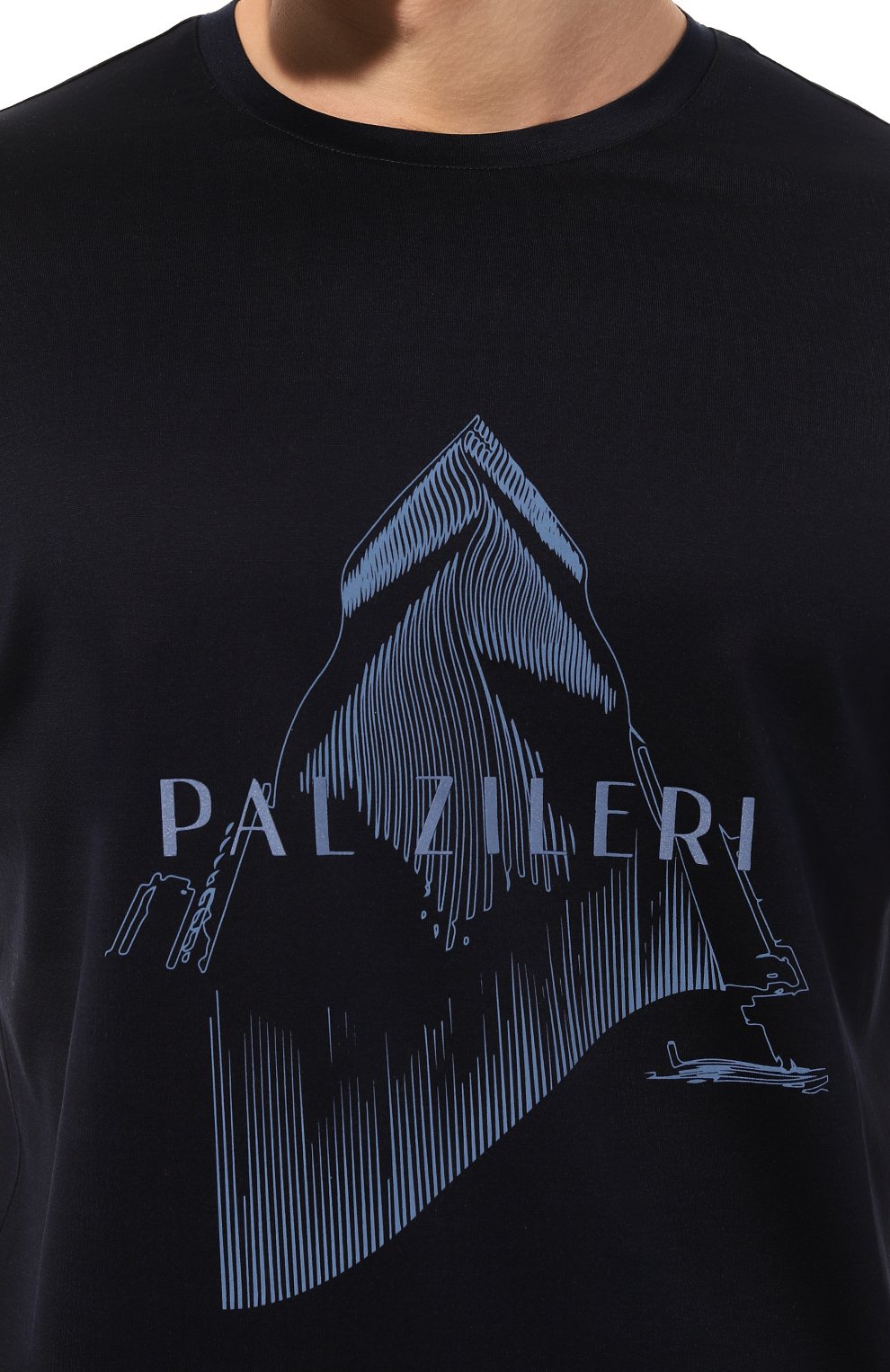Хлопковая футболка PAL ZILERI, арт. W3MJG262/IJ757, фото 5