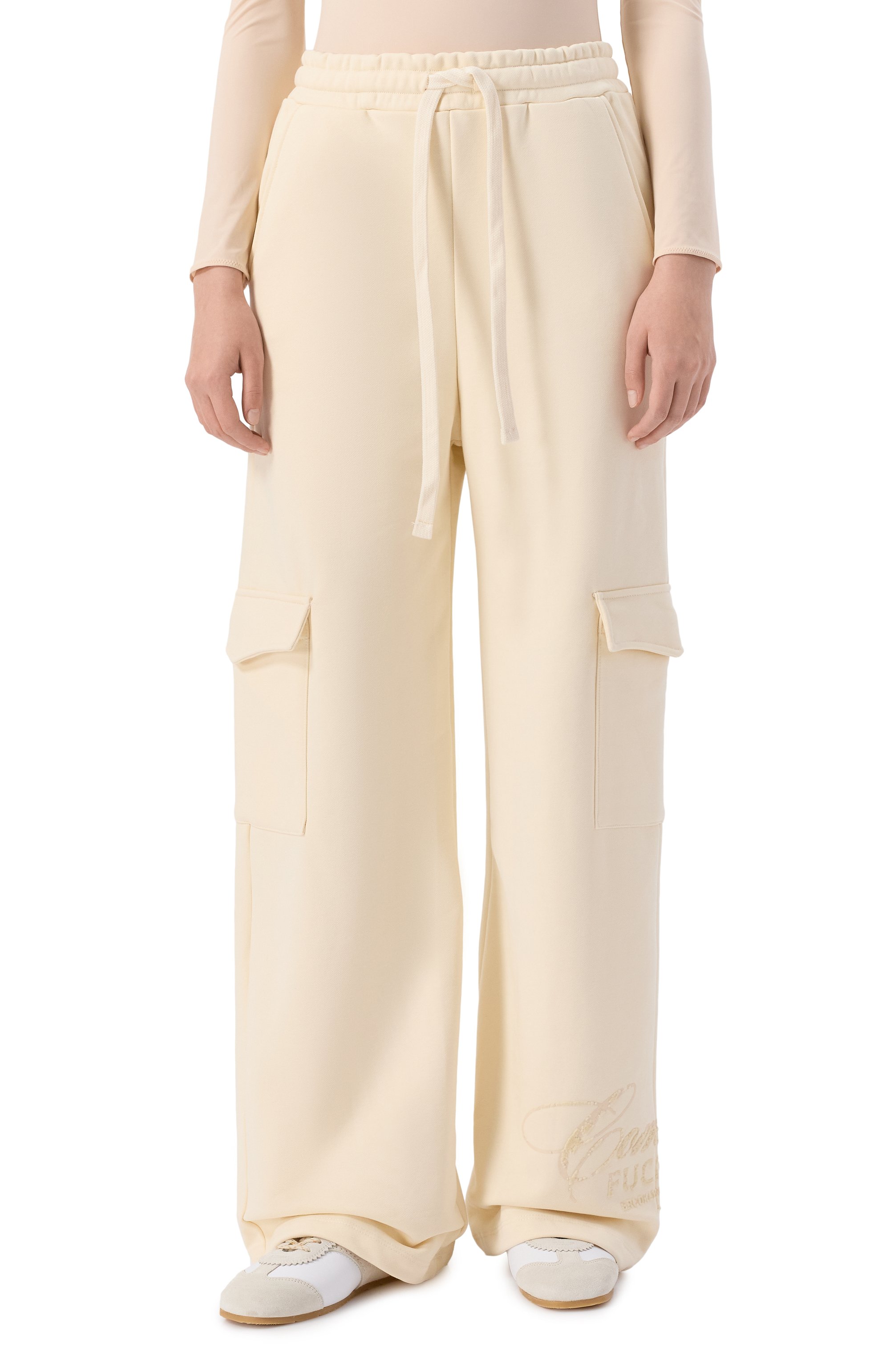 Хлопковые брюки-карго COMME DES FUCKDOWN, арт. CFABW01398, фото 3