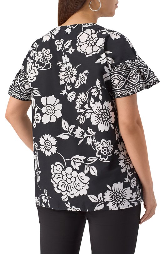 Хлопковый топ Marina Sport MAYACA Чёрно-белый  MAYACA Фото 4