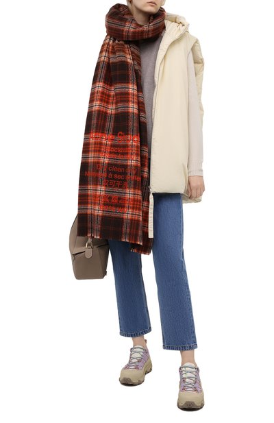 Шерстяной шарф ACNE STUDIOS, арт. CA0082/W, фото 2