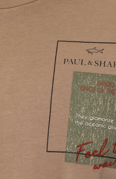 Хлопковая футболка PAUL&SHARK, арт. 14311654, фото 5
