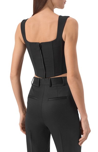 Шерстяной топ-корсет GIUSEPPE DI MORABITO, арт. 05FWT0196 05327A, фото 4