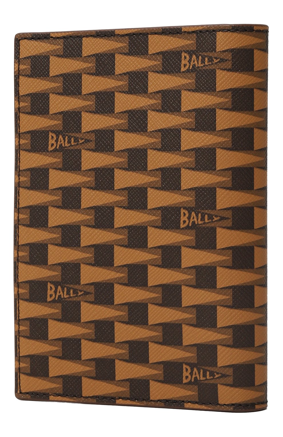 Обложка для паспорта BALLY коричневого цвета по цене 25900 руб., арт. MLW03V/TP047, фото 2 Обложка для паспорта BALLY, арт. MLW03V/TP047, фото 2