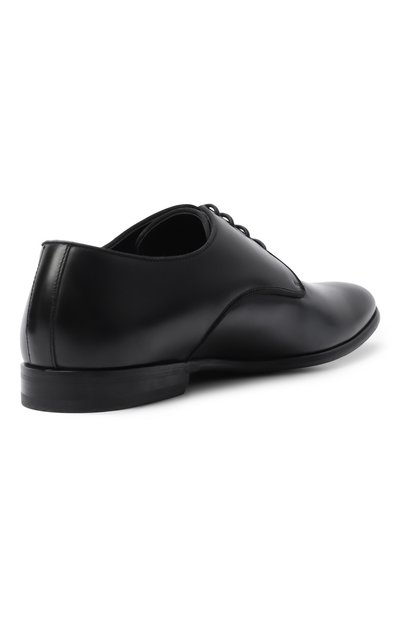 Кожаные дерби raffaello DOLCE & GABBANA черного цвета по цене 68350 руб., арт. A10703/A1203, фото 4 Кожаные дерби raffaello DOLCE & GABBANA, арт. A10703/A1203, фото 4