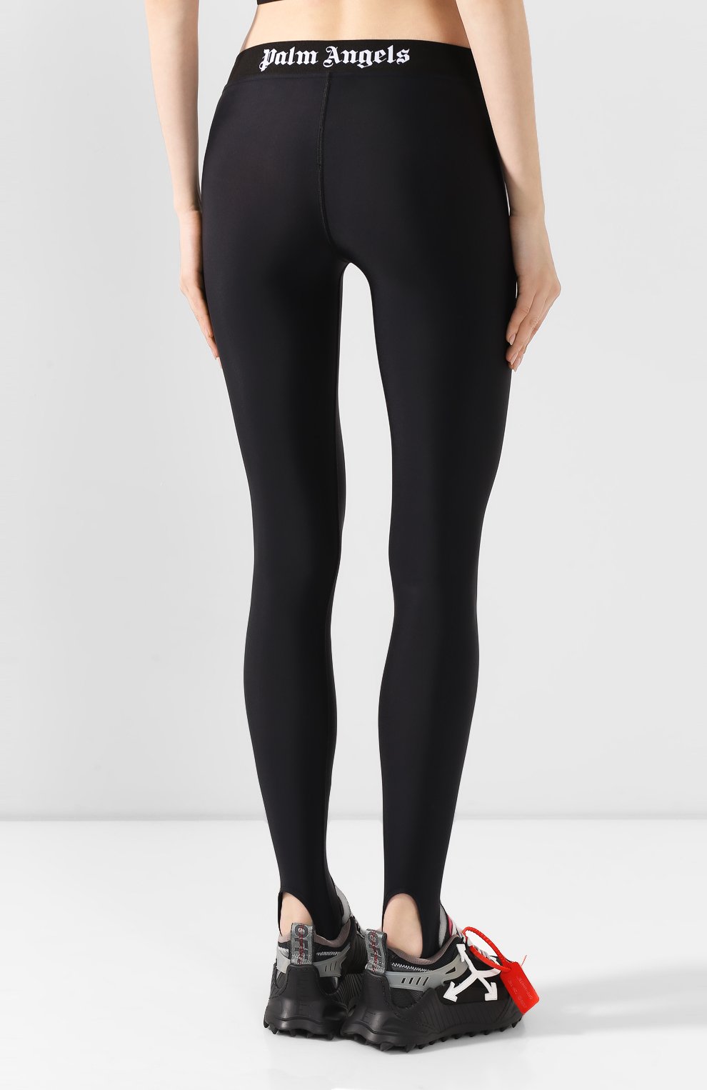 Легинсы со штрипками PALM ANGELS, арт. PWCD001E193530371000, фото 4