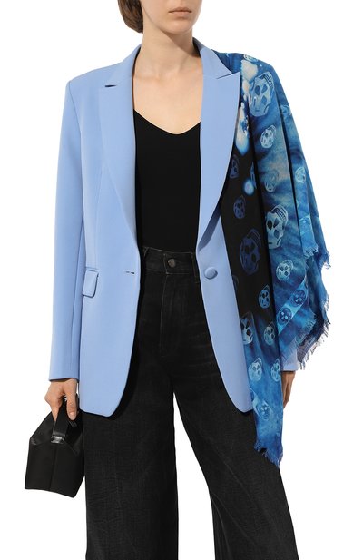 Шерстяной шарф ALEXANDER MCQUEEN, арт. 744585/3222Q, фото 2