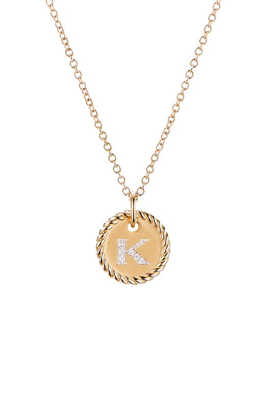 Кулон David Yurman N08792 88ADI18K Бесцветный N08792 88ADI18K
