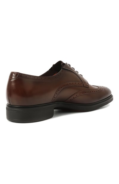 Кожаные дерби easy SANTONI, арт. MGEG19033NEAXNTG, фото 5