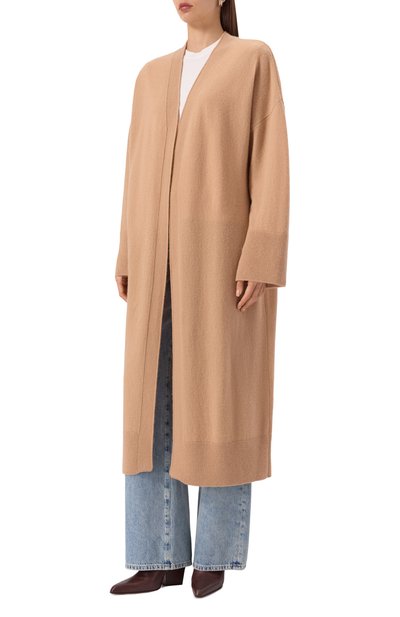 Кашемировый кардиган SEVEN LAB бежевого цвета по цене 45150 руб., арт. SHH.33.700.566, фото 3 Кашемировый кардиган SEVEN LAB, арт. SHH.33.700.566, фото 3