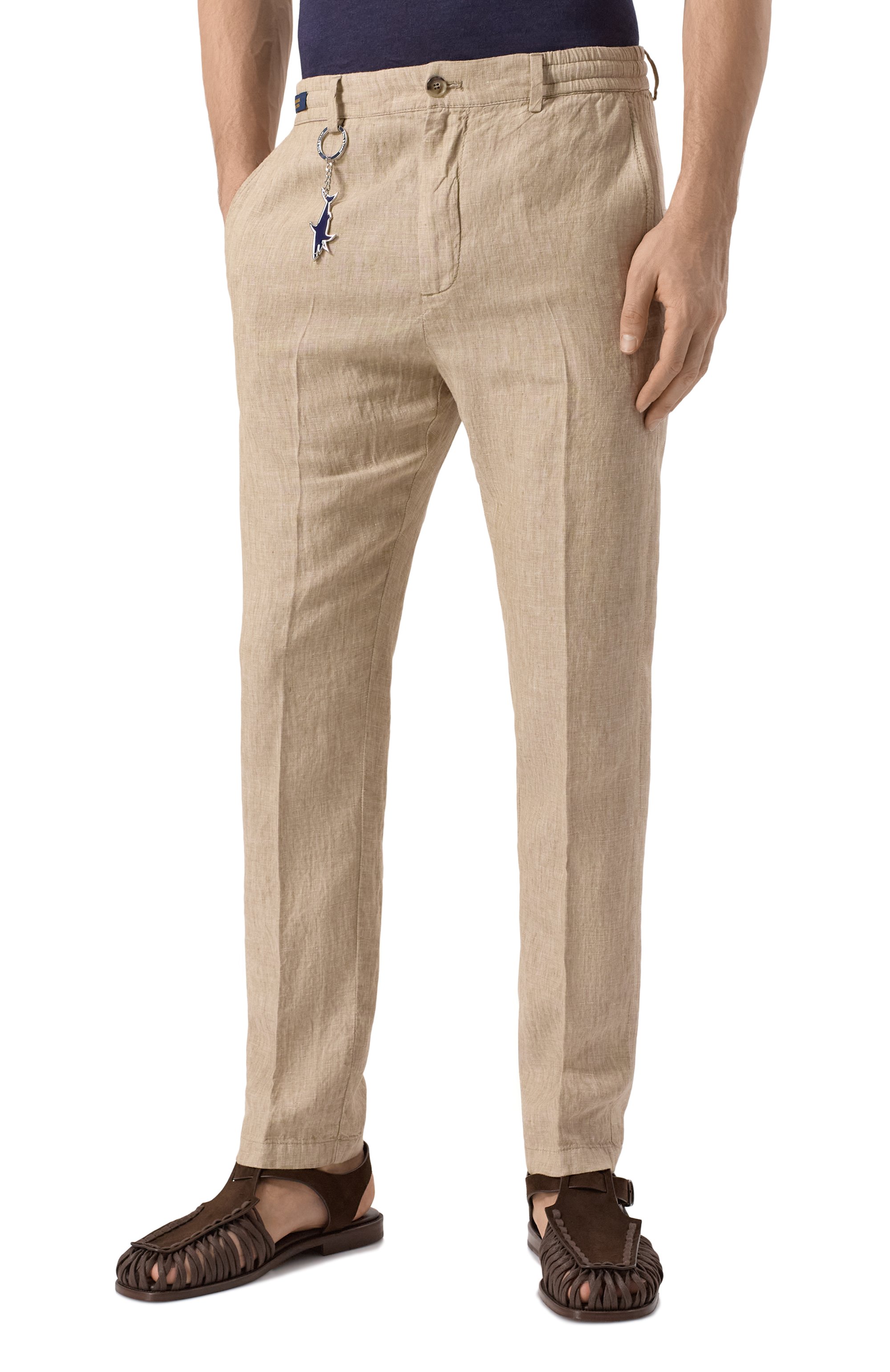 Льняные брюки PAUL&SHARK, арт. 25414041, фото 3