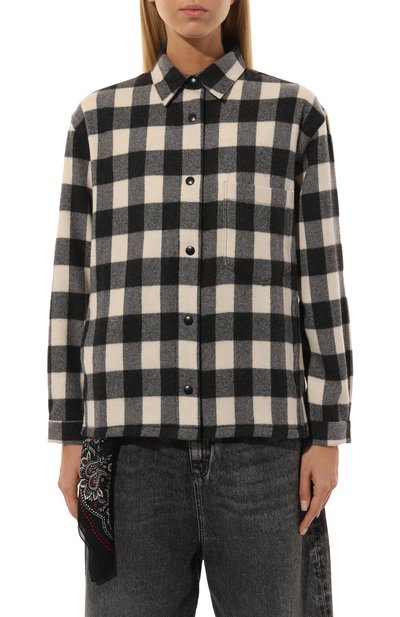 Рубашка из шерсти и кашемира DESTIN, арт. NIK0LE TRAGANT S0LID, фото 3