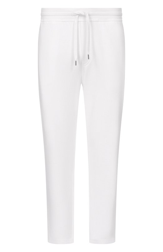 Хлопковые брюки Brunello Cucinelli MW8633243G Белый MW8633243G