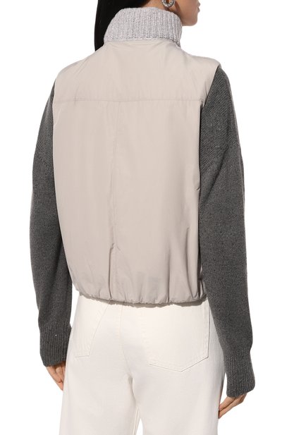 Двусторонний жилет BRUNELLO CUCINELLI, арт. M52570006P, фото 4