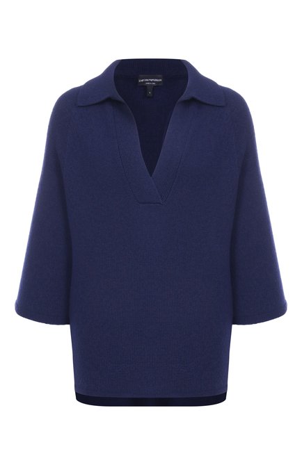 Женское поло из шерсти и кашемира EMPORIO ARMANI, арт. EW003197/AF20114