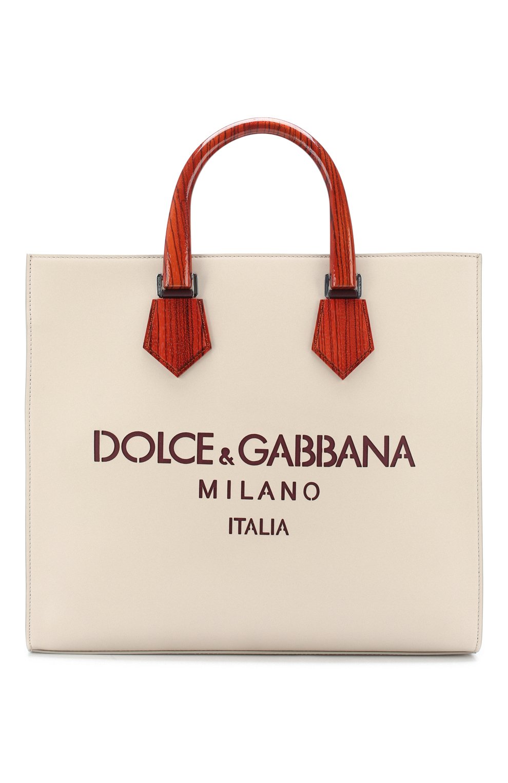 Кожаная сумка-шопер design logo DOLCE & GABBANA, арт. BM1810/AX308, фото 1