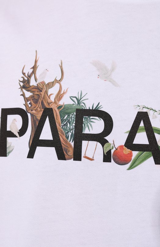 Хлопковая футболка 3.Paradis 5