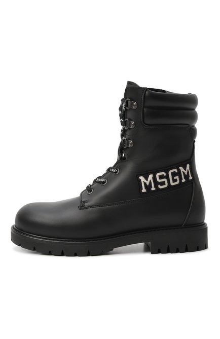 Кожаные ботинки MSGM KIDS, арт. 81170/36-40