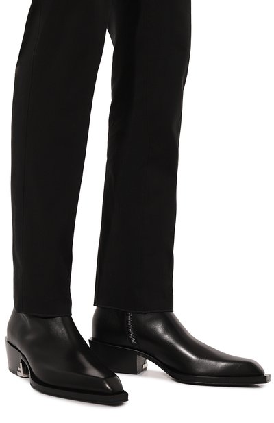 Кожаные казаки FENDI, арт. 7U1615 NA7, фото 3